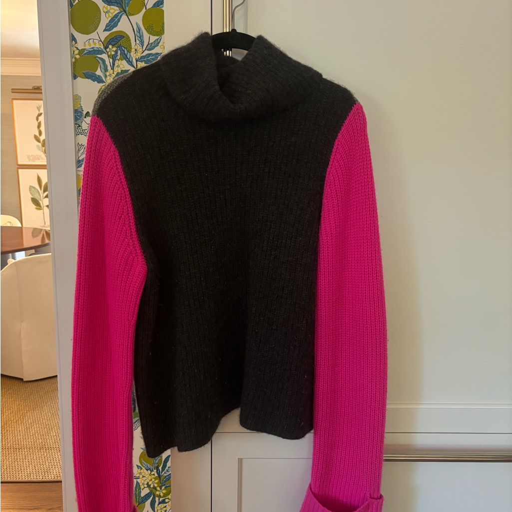 Autumn Cashmere Colorblock Cashmere Sweater